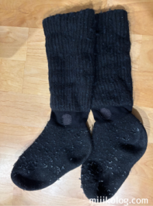 まるでこたつソックス使用写真