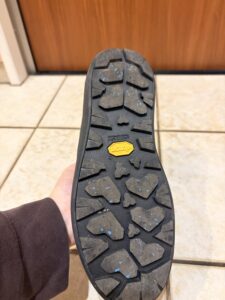サップランドの靴底
